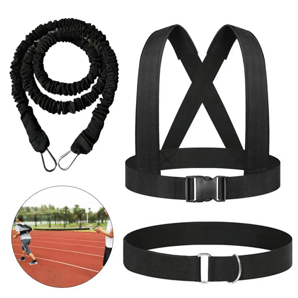 Fitness Double Pull Resistance Rope Set Sport Physical Training Band Rope Speed Strength Training For Boxing Soccer Basketball