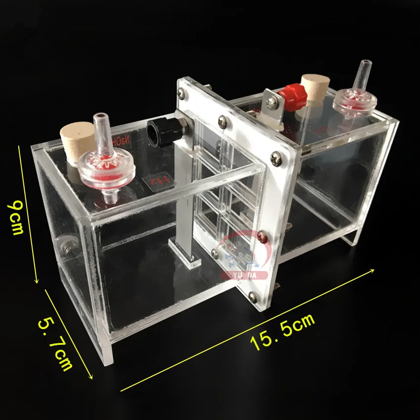 26063 electrolyzer demonstrator ion exchange membrane platinum-free electrode teaching equipment