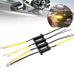 Resistenza moto Resistenza di potenza Resistenza di decodifica carico per indicatore di direzione a LED Flash Nessun lampeggiante Riparazione 21 W 60 Ohm