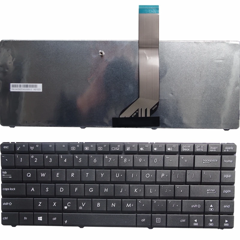 Laptop Keyboard For ASUS P45VJ P45V PRO45E PRO45V PR045V PR045E Notebook Replace US Keyboard