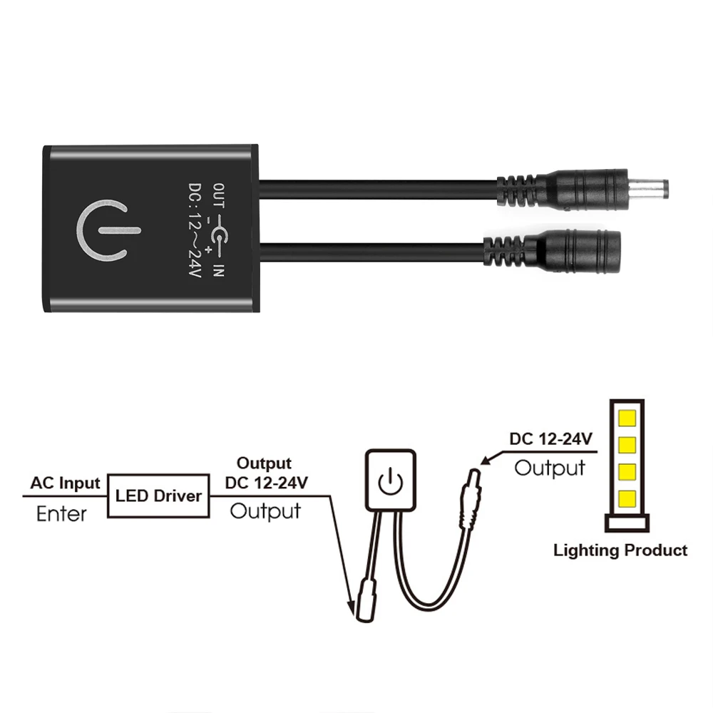 Interruttore DC 12v 24V ondeggiamento interruttore sensore IR interruttore sensore ondeggiante a infrarossi regolatore sensore IR ondeggiante