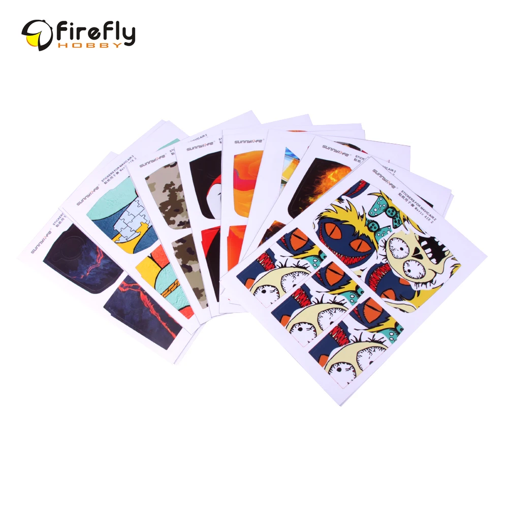 Sunnylife Protective Stickers PVC Waterproof Film Scratch-proof Decals Skin for Mavic Air 2