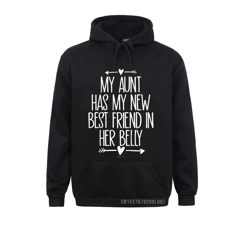 

Casual Kids My Aunt Has My New Best Friend In Her Belly Funny Cousin Labor Day Hoodies Hot Sale Sportswears Boy Sweatshirts