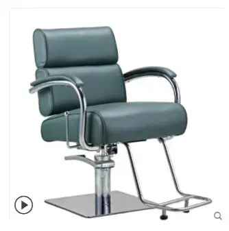 

Hairdressing chair barber shop barber chair hair salon special hydraulic chair can be turned back to the new chair