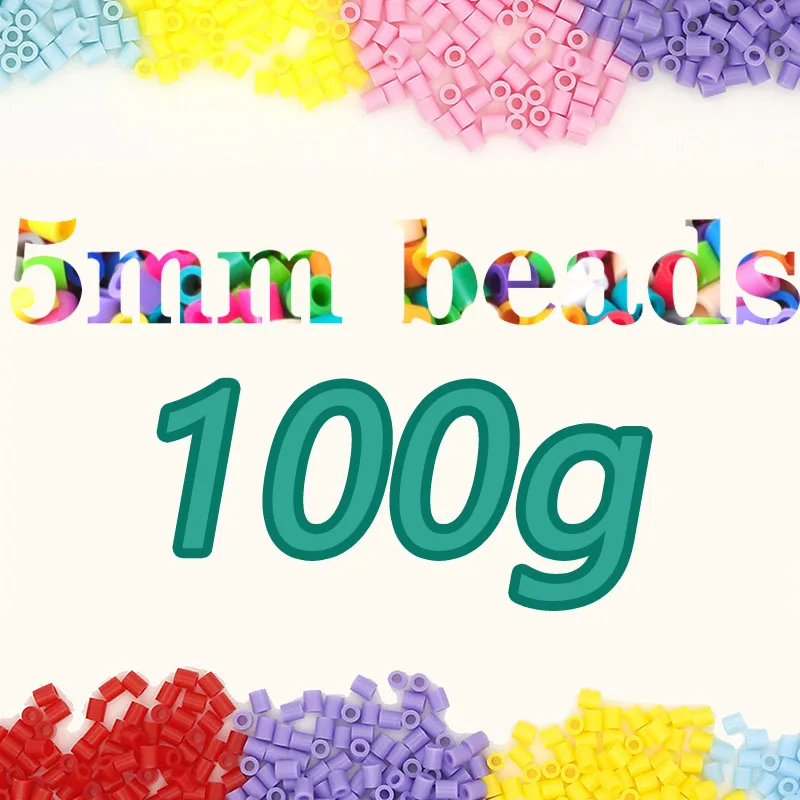 5mm 100g/About 1650pcs perler fuse beads Pearly Iron Beads for Kids Hama Beads Diy Puzzles High Quality Handmade Gift Toy