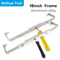 18inch Paint Roller Handle 46cm Aluminium Roller Brush Frame Retractable Painting Handle Tools Extension-type Double Bracket