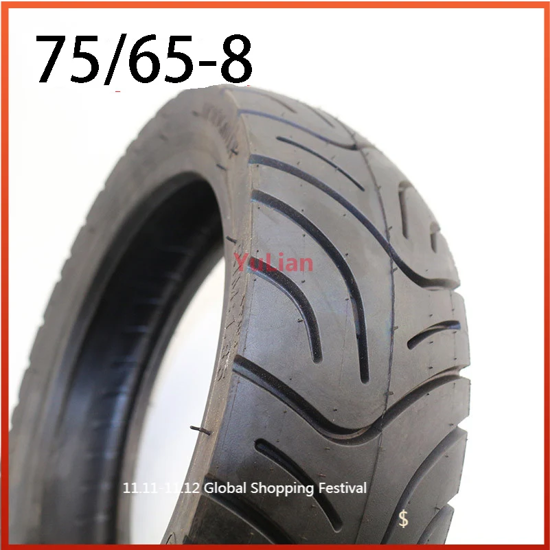 

8 inch Size 130/50-8 tubeless tire Tube fit for Gas Electric Scooter Pocket Bike good quality