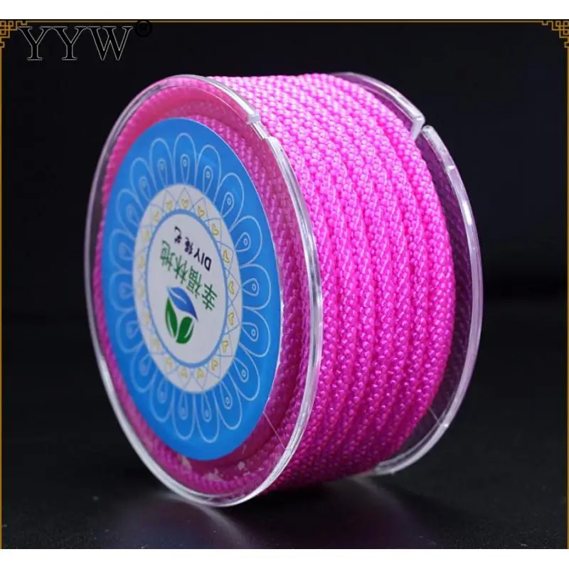 4.2m/Lot 3.5mm Nylon Cord Silk Thread Chinese Knot Macrame Wire Cord Bracelet Braided String DIY Tassels Beading Jewelry Making