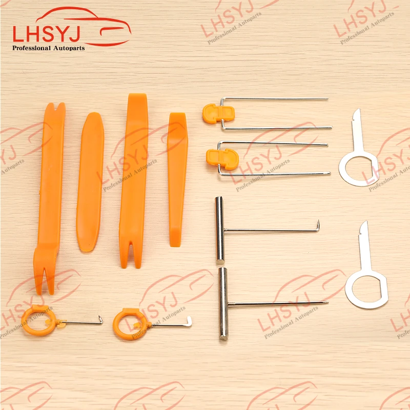 

1 Set 11pcs Car Audio Disassembly Tool Plastic Auto Panel Trim Dash Open Installer Removal Repairing Pry Tools Kit