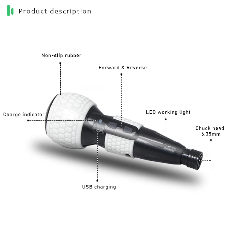 Electric Screwdriver 3.6V Cordless Drill 1800mah Lithium Battery Super Torque Mini Power Tools Automatic And Manual Led Light