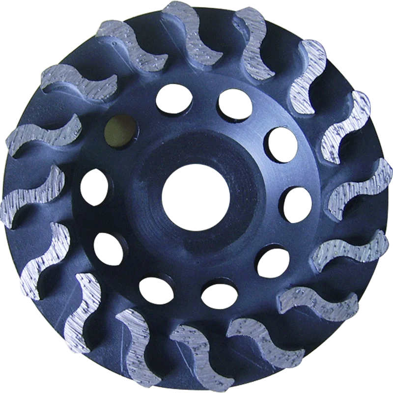 Ruedas de copa de diamante 7 "x5/8"-11, 20 piezas/cartón, ¡mejor! ¡Más rápido! ¡Más barato! Ruedas de copa de hormigón, ruedas de copa de granito