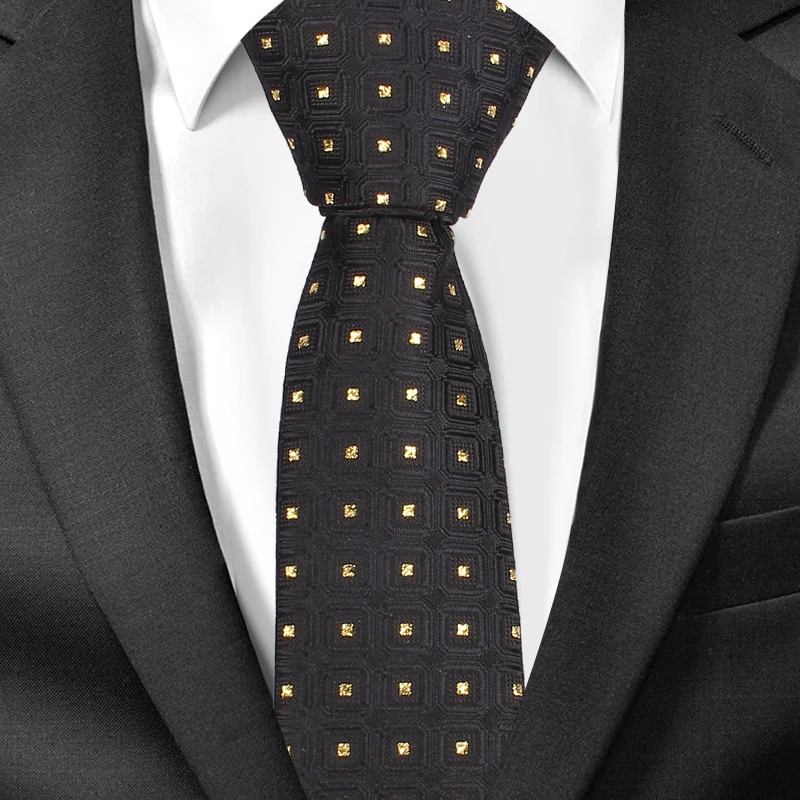 Cravate Slim à carreaux pour hommes et femmes, classique, à la mode