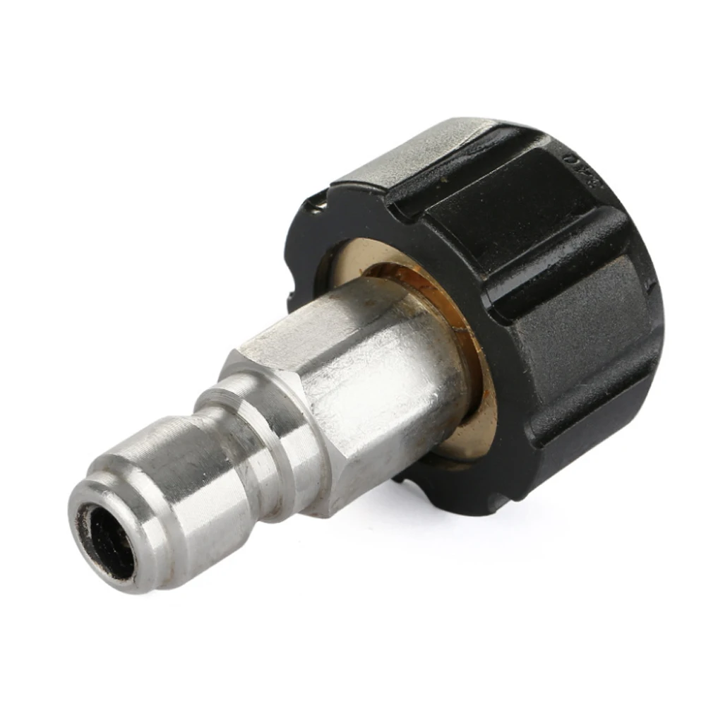 高圧洗浄機アダプター,m22x1.5mm,g1/4 g3/8,karcher hdシリーズ用クイックコネクタ,スノーフォームガンおよびジョイント用