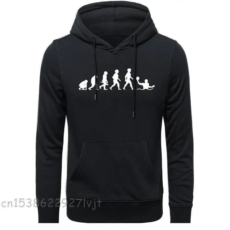 

Hoodies Evolution Waterpolo Ball Player Men Fashion Camisa Streetwear O-neck Premium Cotton Funny New Male Hoodies Sweatshirts