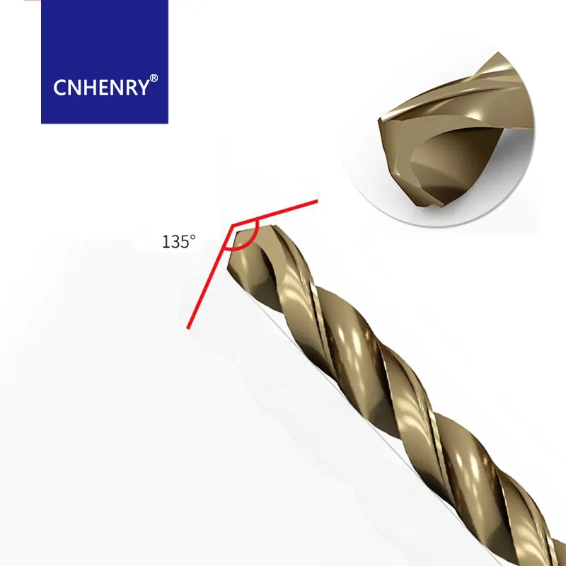 1PC HSSCO 5% cobalto M35 punta elicoidale lunga s 160MM 200MM 250MM 300MM punta elicoidale per acciaio inossidabile