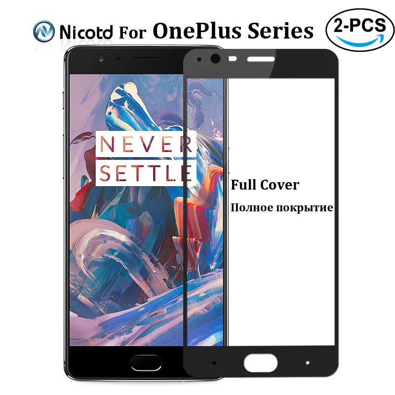 

Защитное стекло с полным покрытием для OnePlus 3, 3 T, 5, 5T, 6, 6T, 7, 7 T, One Plus 3 t, 5t, 6t, 7 t, 8T, Nord N100, N10, 2 шт./лот