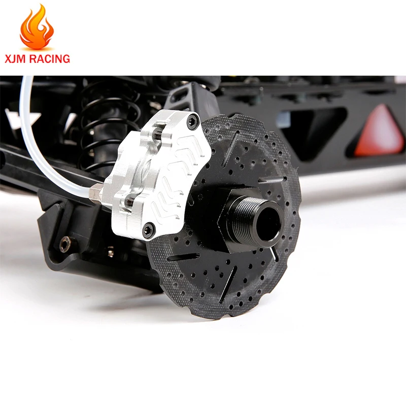 Disco De Freno De Aleación De Aluminio Para Coches RC 1:10, Compatible Con HSP 94123, Accesorio De Simulación Metálica Para Mejorar El Rendimiento