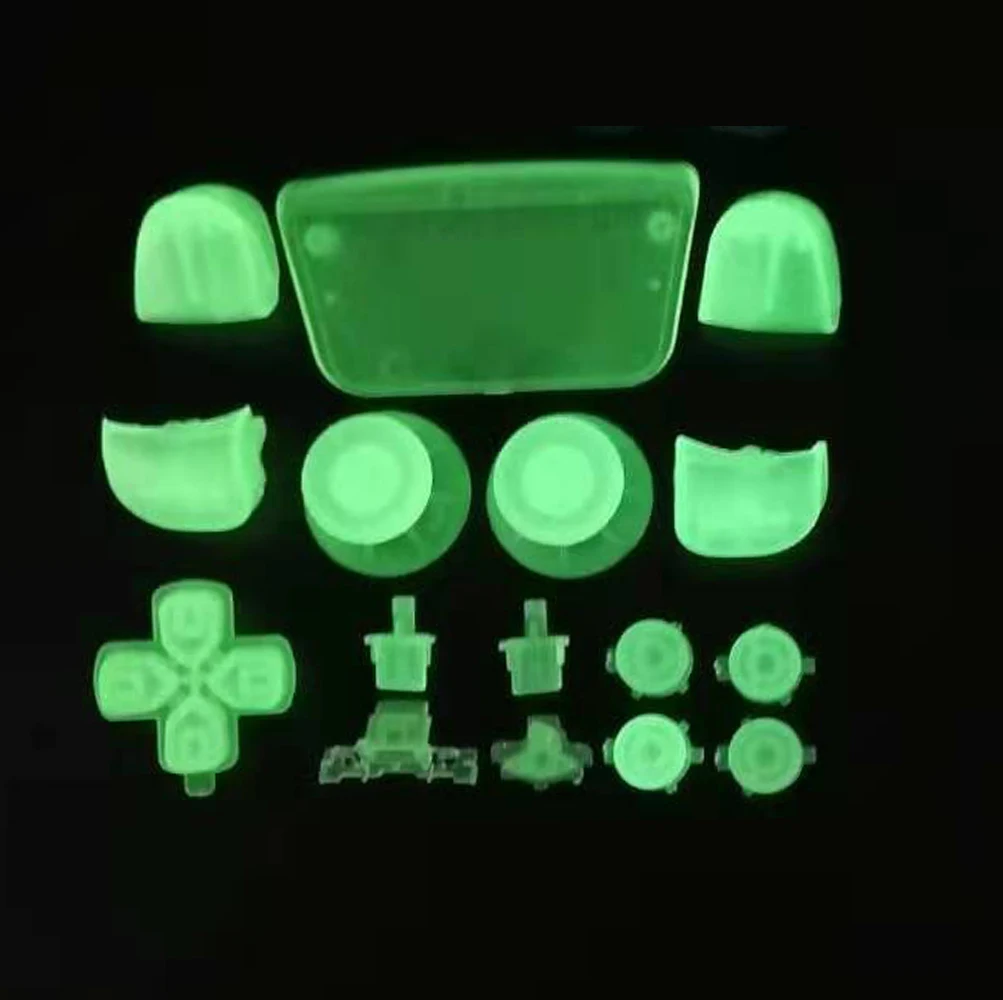 Conjunto Completo Botões Para PS5 V1 1.0 BDM-010 Controlador Thumb Sticks Joystick Cap L1 R1 L2 R2 D-pad Share Button Replacement