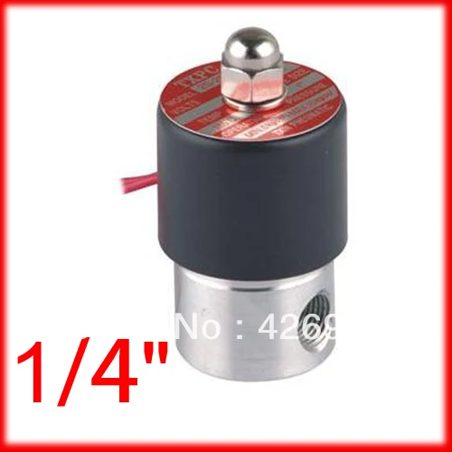 

High quality 1/4'' STAINLESS STEEL SOLENOID VALVE 2S025-08 20pcs