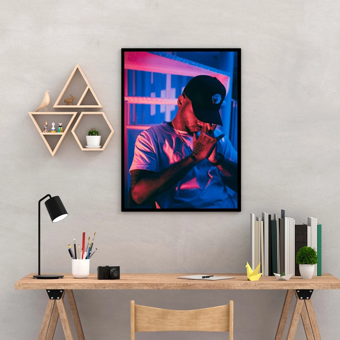 Bryson Tiller Pop Music Singer Music Star Poster Art Print Canvas Painting Wall Pictures Living Room Home Decor (No Frame)