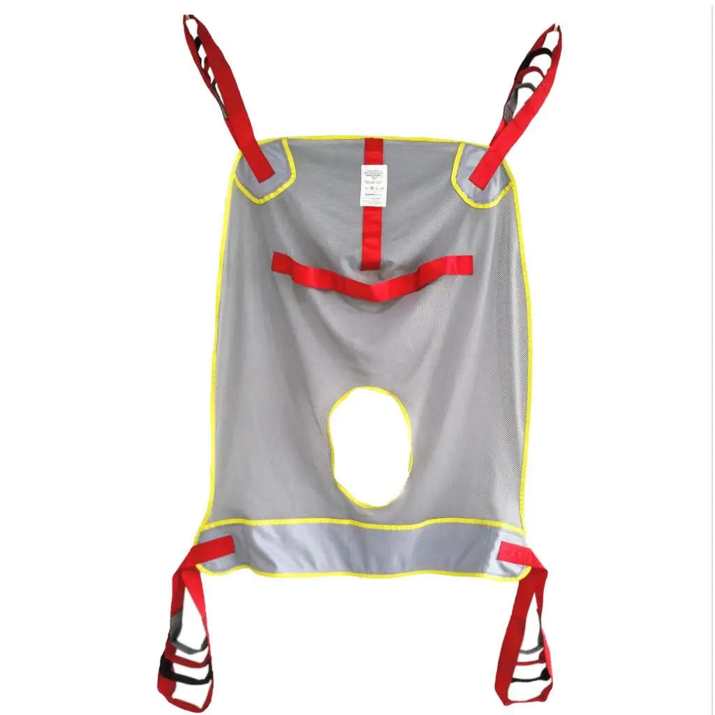 Medical Mobility-impaired Patient Lifter Mesh Cloth Opentype Spreader Lifter Sling Adjustable Rehabilitation Elderly Moving Belt