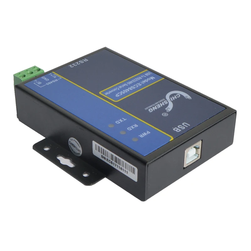 Usb industrial da categoria de ecs8405cp a rs232/485 cabo serial usb para com tipo ótico do isolamento