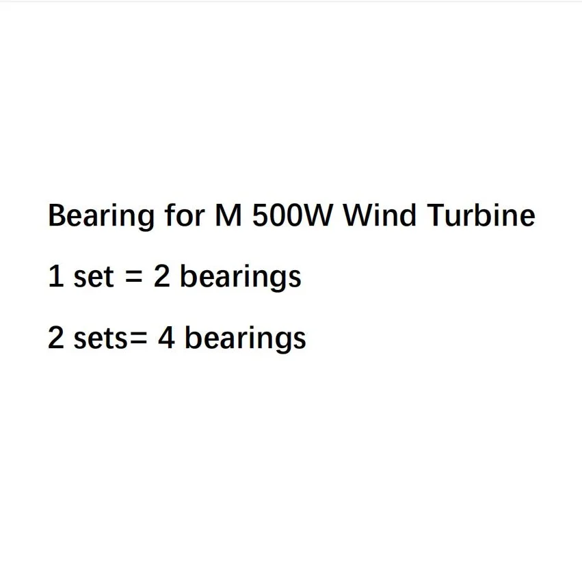 Hubs or Flange or Bearings for DIY The 300W 400W 500W 800W 1000W Horizontal Axis Wind Turbine or Wind Generator