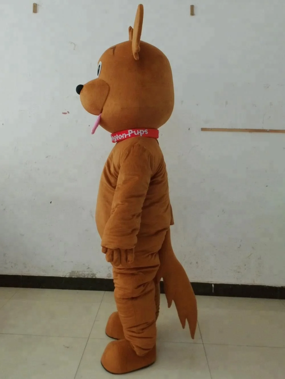 Disfraz de Mascota de perro ambulante para adultos, vestido elegante para fiesta de cumpleaños, Disfraces de Halloween, ropa de Navidad