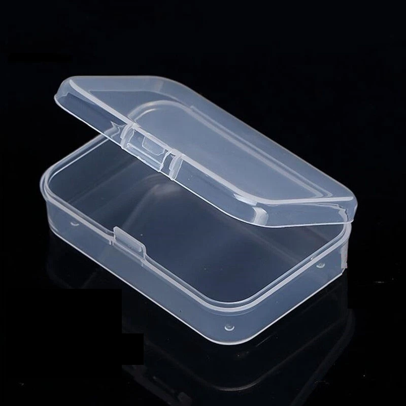 Jewelry Display Practical Toolbox Plastic Container Box for Tools Case Screw Sewing Boxe Transparent Component Screw Storage Box