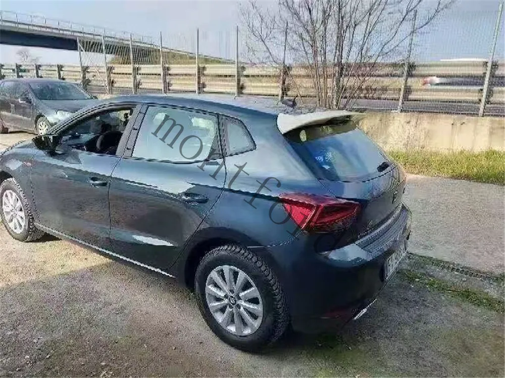 For VW Seat IBIZA TGI/FR Hatchback 2017 2018 2019 High Quality ABS Platic Rear Roof Spoiler Car Tail Wing Decoration