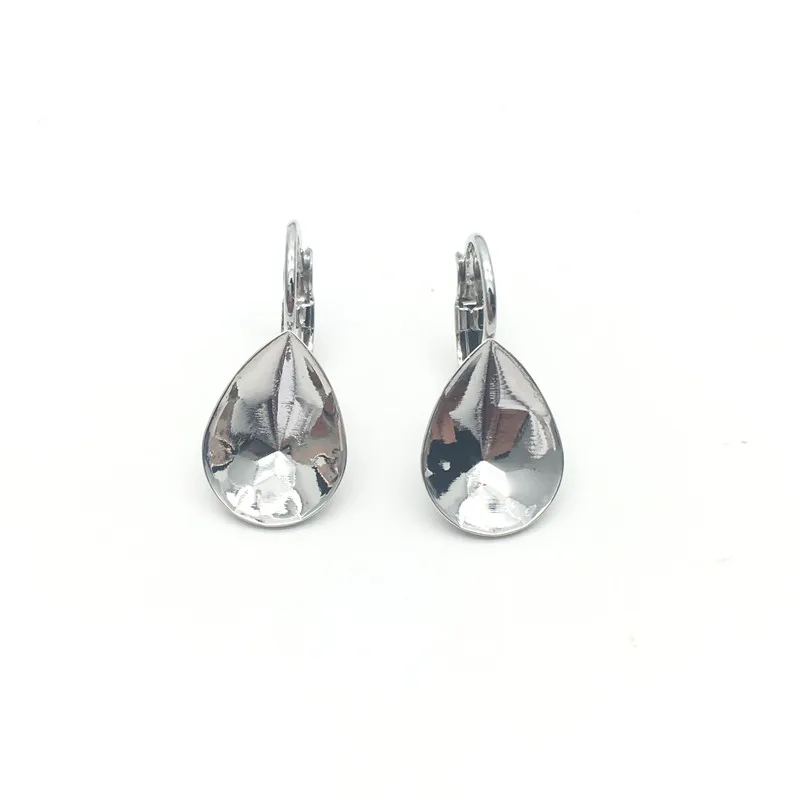 Ms Betti Pear Fancy Stone 4320 10x14mm Crystal Earring Settings For DIY Earrings Fittings Findings Jewelry Accessories