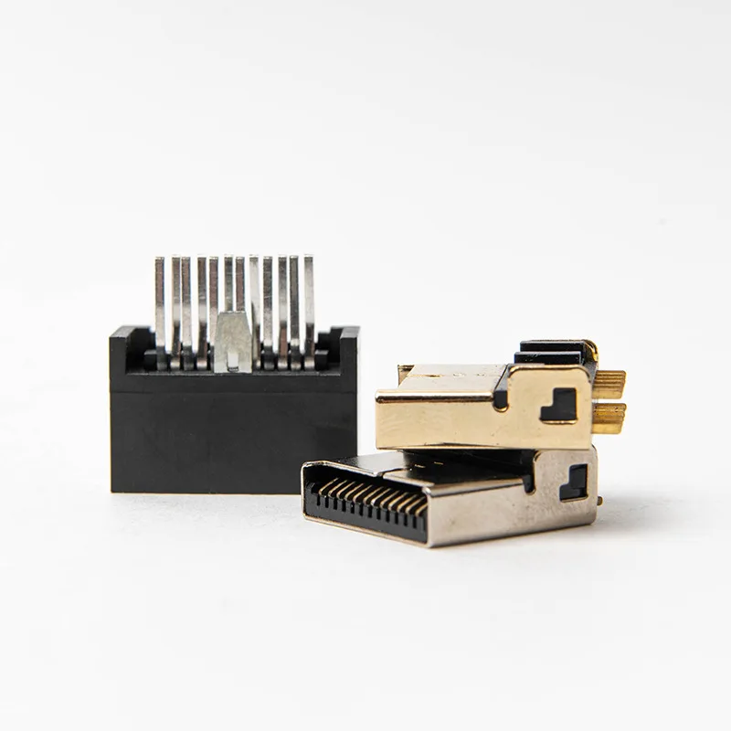 50pcs RGB 12P 수-암 소켓 슬롯 플러그, 커넥터 잭