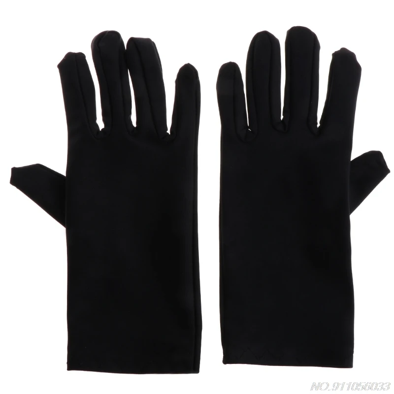 Jewelry Gloves Black Inspection With Soft Blend Cotton Lisle For Work 20 Dropshipping