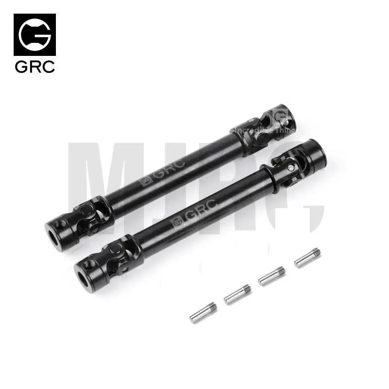 

1pair Strengthened Steel Cvd Transmission Shaft Universal Joint For 1/10 Rc Crawler Car Mst Cfx Jimny