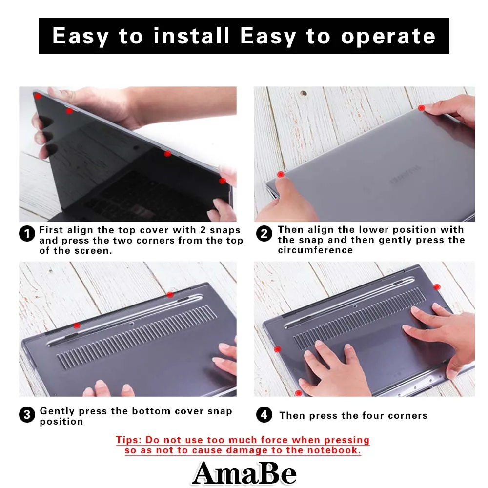 Funda de repuesto para ordenador portátil Huawei MateBook 16 2021, carcasa Unisex con patrón geométrico, accesorios para ordenador