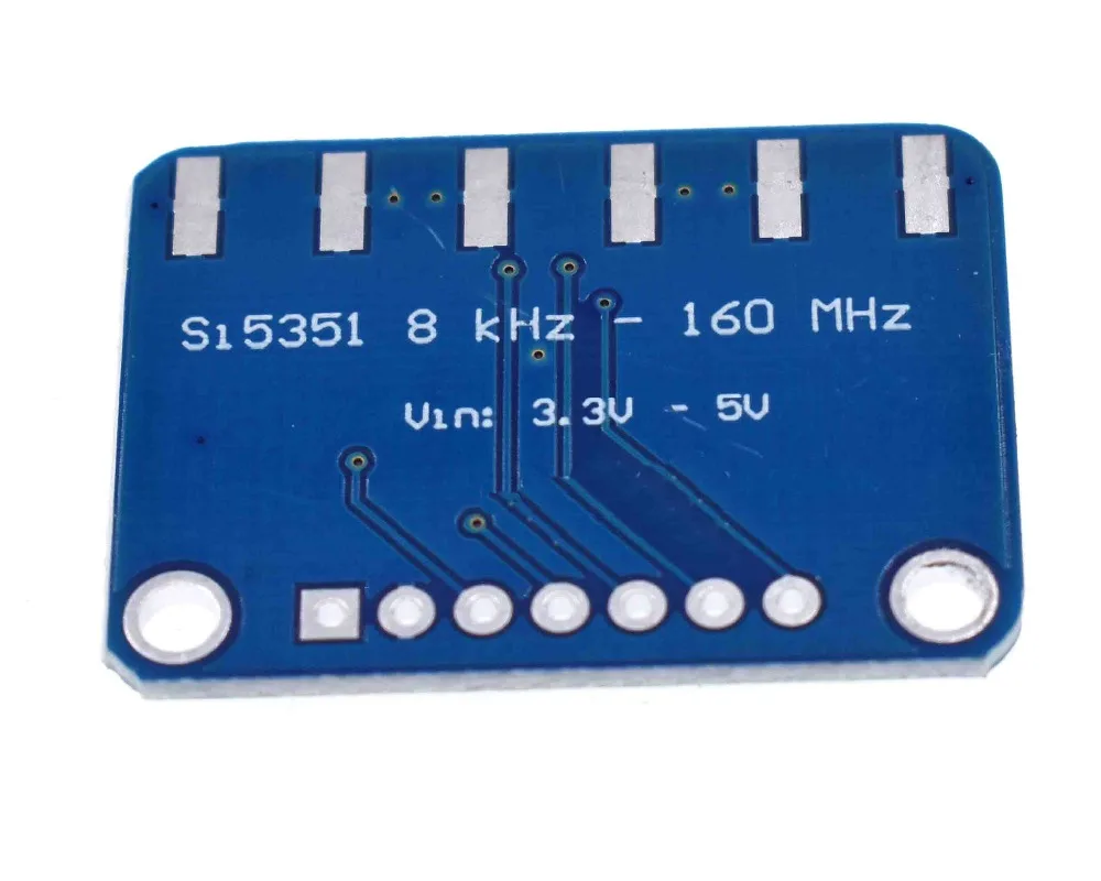 DC 3V-5V CJMCU-5351 Si5351A Si5351 I2C Clock Generator Breakout Board Module Signal Generator Clock 8KHz-160MHz For Arduino