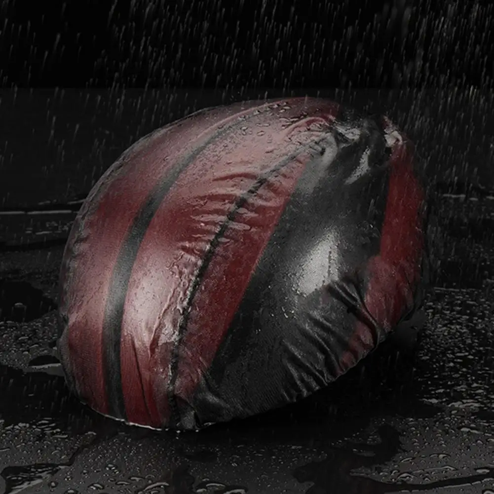 Cubierta impermeable a prueba de viento para casco de bicicleta, cubierta para la lluvia, reutilizable, a prueba de polvo, cubierta protectora para casco de bicicleta de montaña y carretera