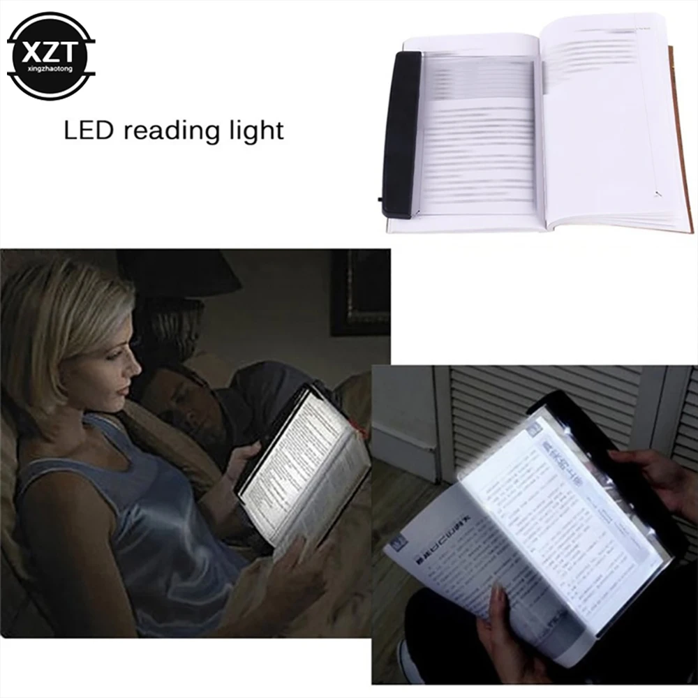 Reading Night Light Creative Flat Plate Eye for Home Bedroom LED Book Light Portable Travel dormitory Led Desk Lamp Stationery