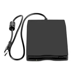 High-quality 3.5-inch External Floppy Disk Reader 1.44 MB FDD Durable External Floppy Drive USB 2.0 for Laptop