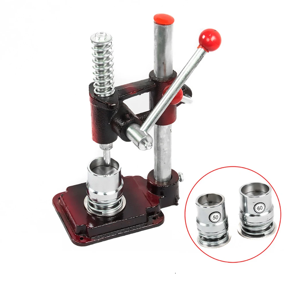 Button machine Fabric covered button mould Fabric button machines Buttons dies Hand pressure tool DIY color fabric buttons