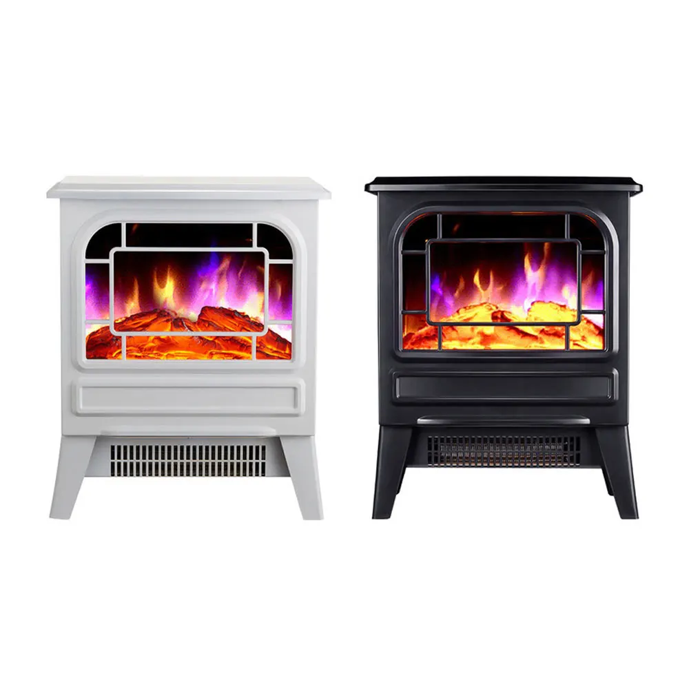 Perapian Pemanas Listrik LED Lampu Api Pemanas Simulasi Lampu Perapian Кай Ий Calefacción