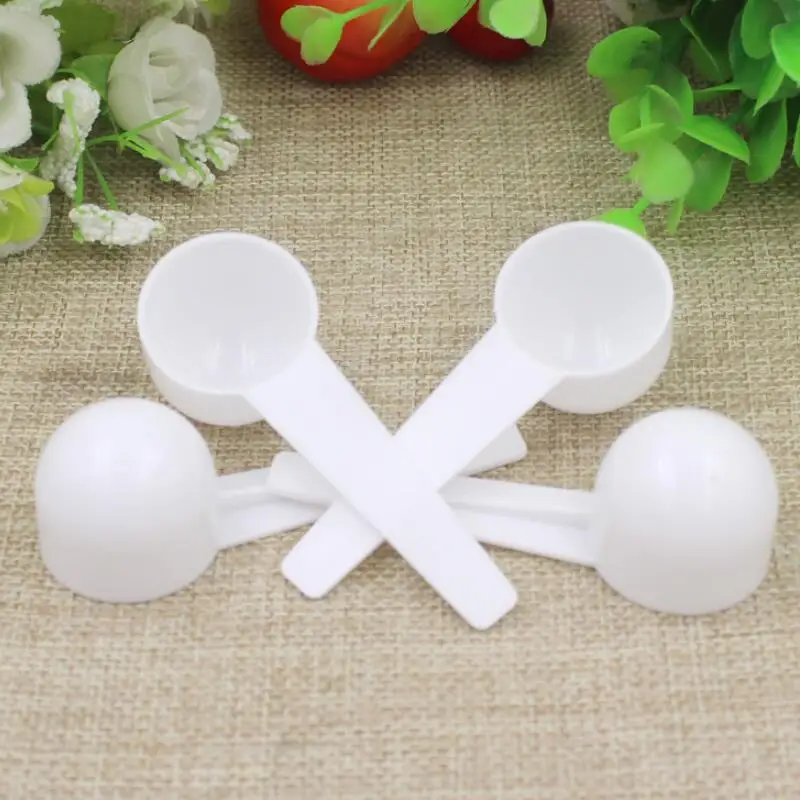 

Home Kitchen Tool 10ml 5g Measuring Plastic Scoop PP Measure Scoop 5g Measure Spoons LX8301