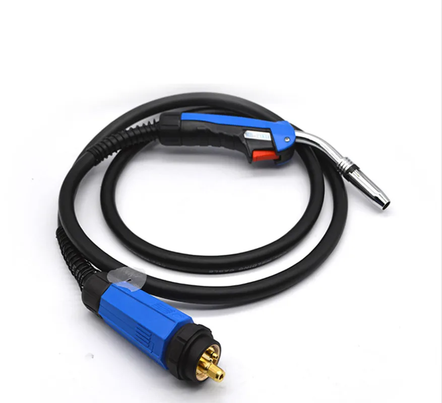 1Pcs 24KD 36KD 15AK MIG Welding Gun-Torch with 3/5 Meter Length Lead Electric Welder Torch Stinger Parts