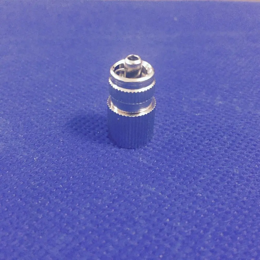 Adaptor tabung pencampur logam ulir sekrup 1/8 inci internal Adaptor jarum adaptor tabung pencampur dinamis