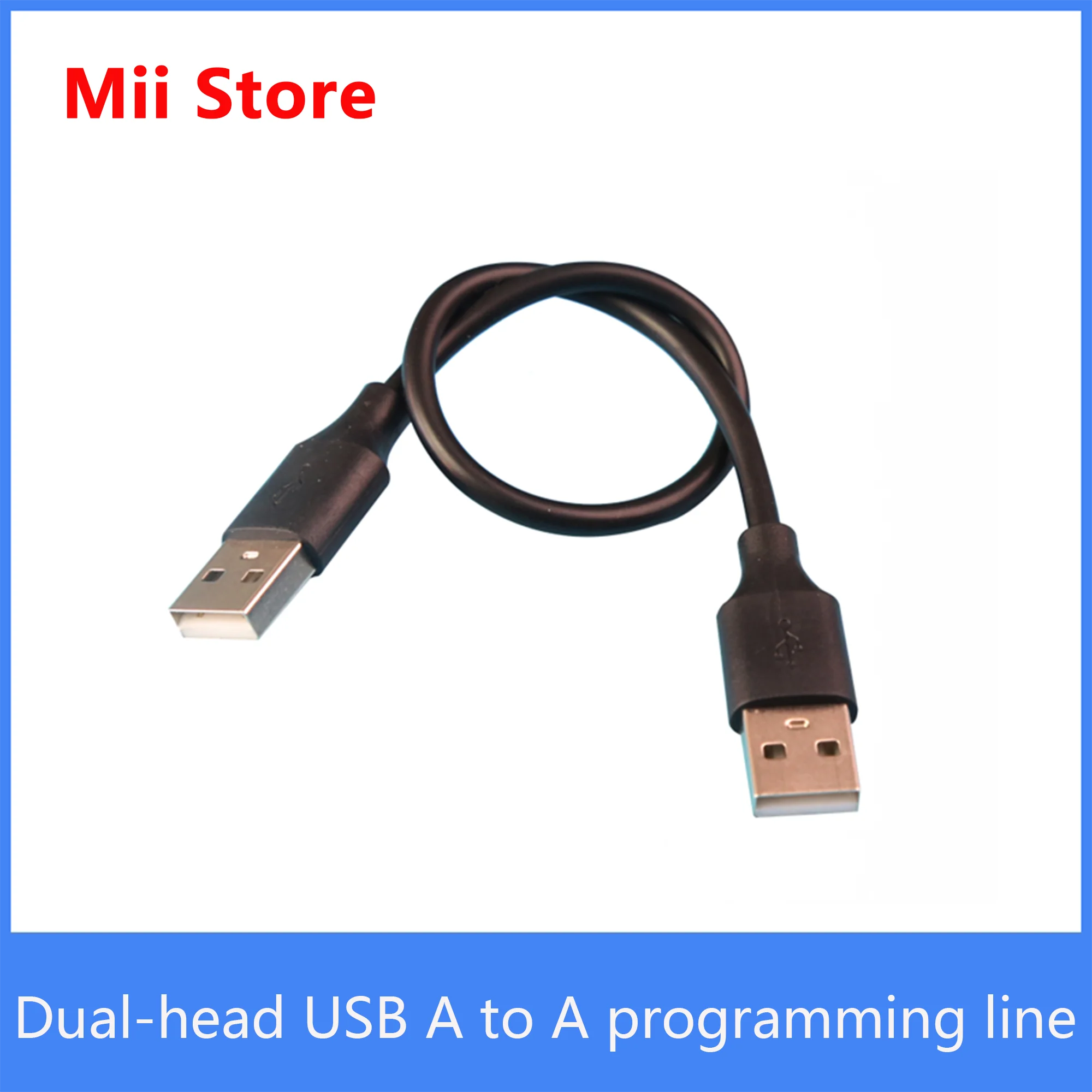 

Programming cable Dual-head USB A to A for Raspberry Pi CM4_Tiny expansion board Stable and anti-interference