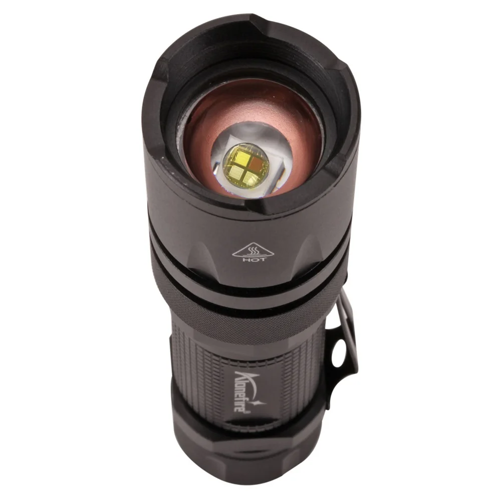 4 in 1 Multicolor Zoom Led White/Red/Green/Blue Lighting Flashlight Outdoor Hunting Photographic Selfie Hiking Camping Totch
