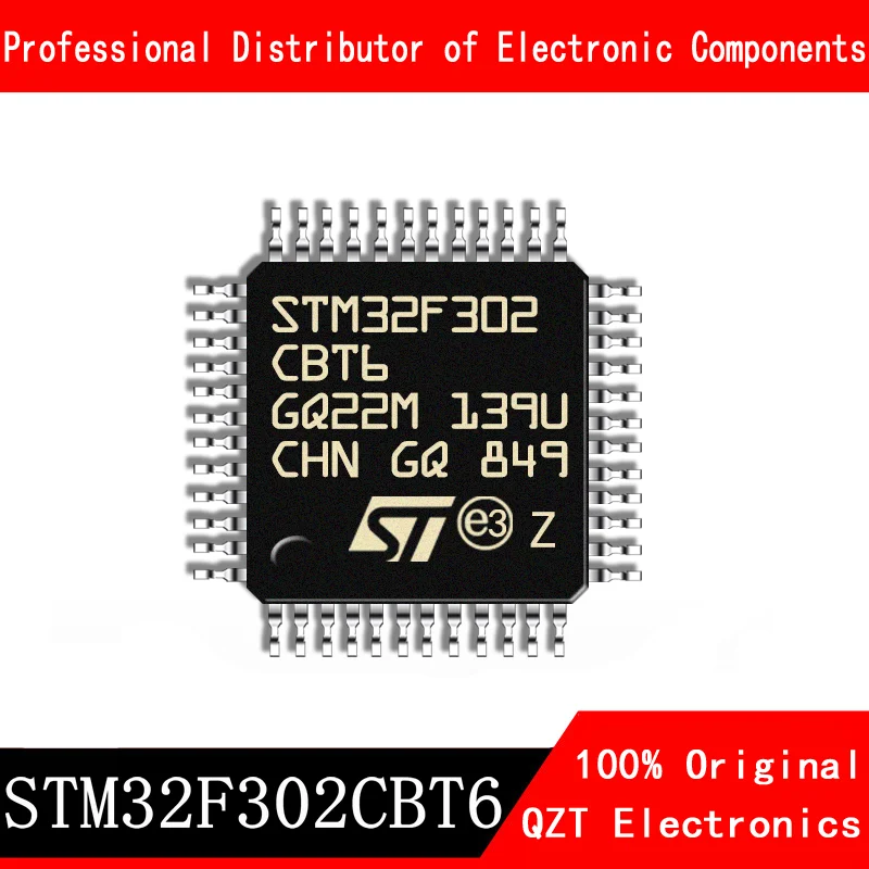 

5pcs/lot new original STM32F302CBT6 STM32F302 LQFP48 microcontroller MCU In Stock