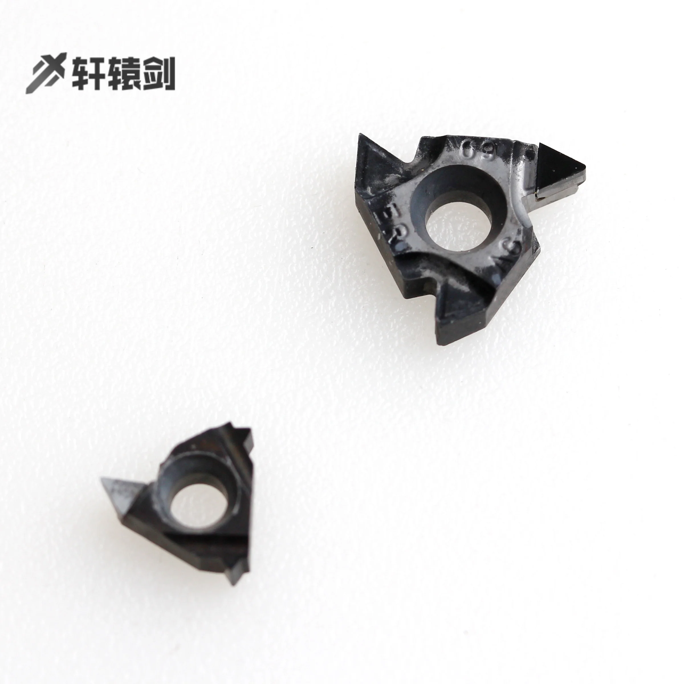 Kim Cương CNC Ren Lưỡi Dao 11ER/16ER AG55/AG60 PCD/CBN Đồng Và Nhôm Bên Trong Và Bên Ngoài Răng lưỡi Dao