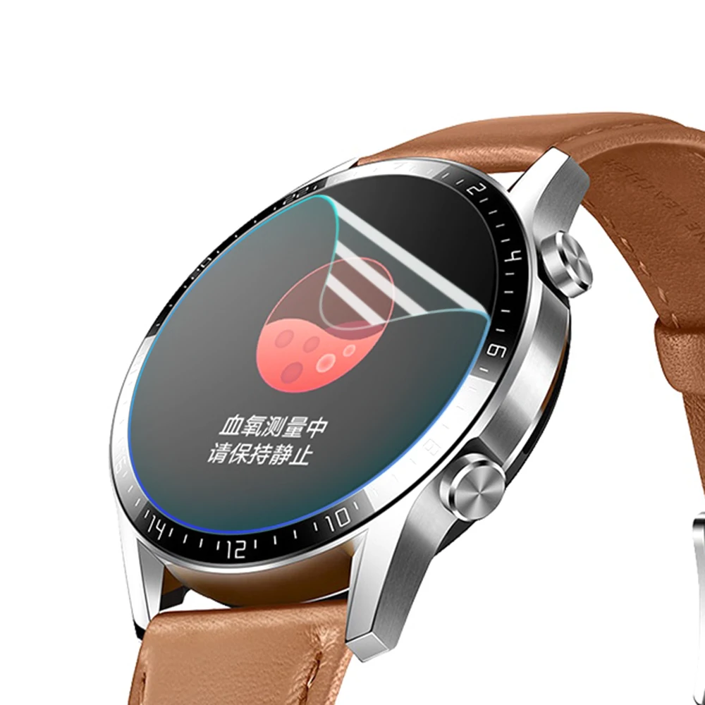 TPU Hydrogel Watch Film For Huawei Watch GT2 42mm 46mm Explosion Proof Shockproof Smart Watch Screen Protectors Ultra Thin Film