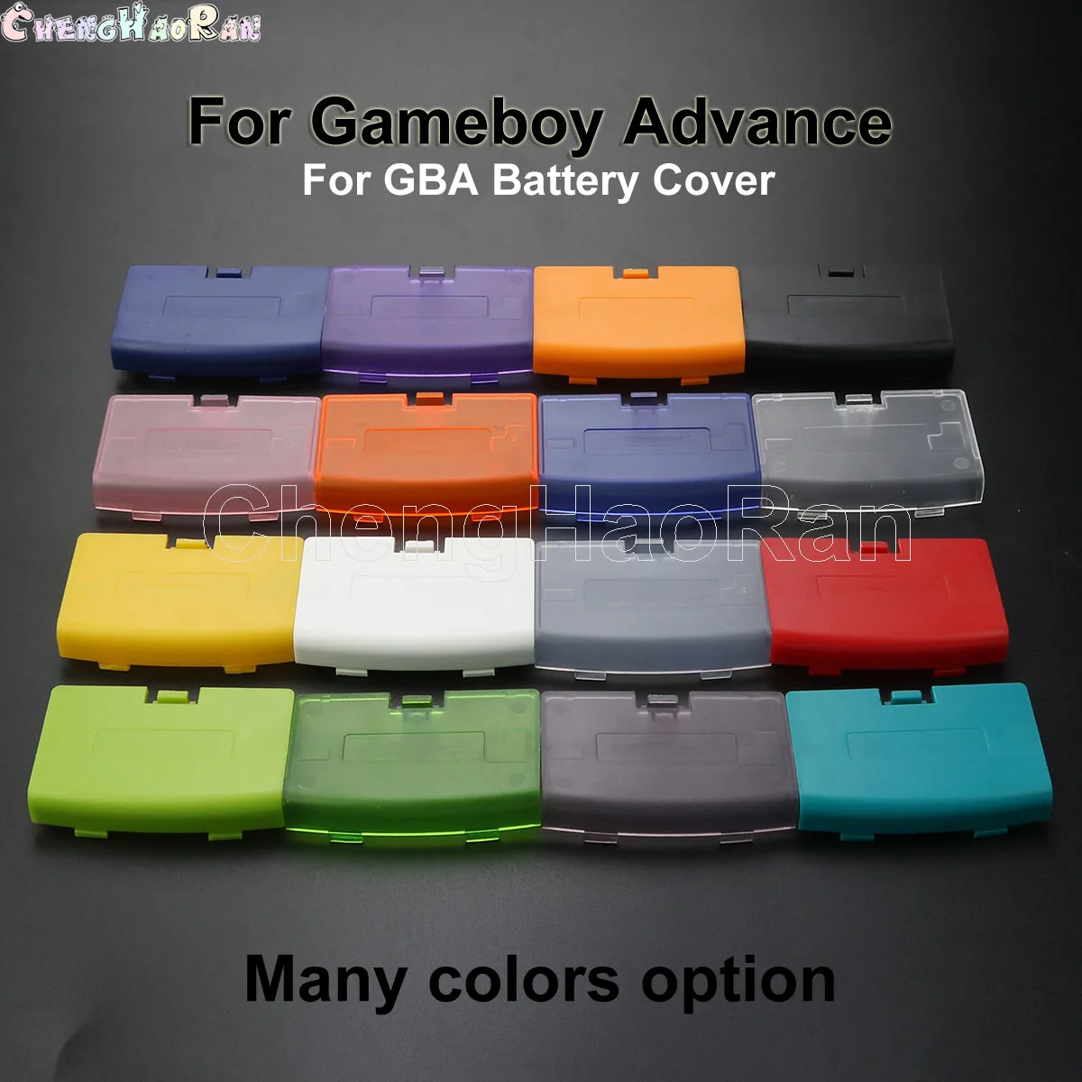 1pcs 16colors Battery Cover Back Door Lid Replace For Nintendo Gameboy Advance GBA Console Accessories